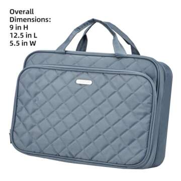 FINDCOZY Extra Large Toiletry Bag with Hanging Hook