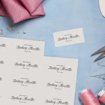 Avery Printable Fabric Sheets, 8.5" x 11", Inkjet Printer, 5 Iron On Transfer Sheets (3384)