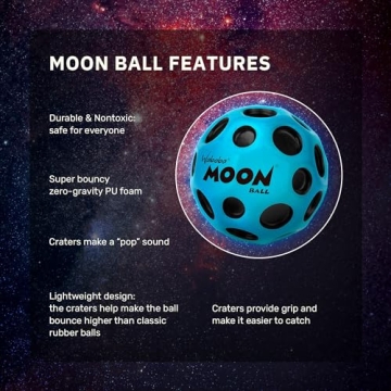 Waboba Moon Ball - High Bounce Indoor Outdoor Fun