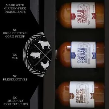 Lillie's Q Zero Sugar BBQ Sauce Gift Box 3-Pack