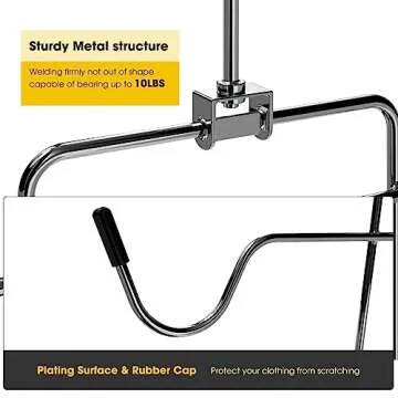 JDGOU 4 Pack Bra Hanger for Space Saving Closet Organization