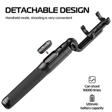 ULANZI SK-03 Selfie Stick Tripod for Smartphones and Cameras