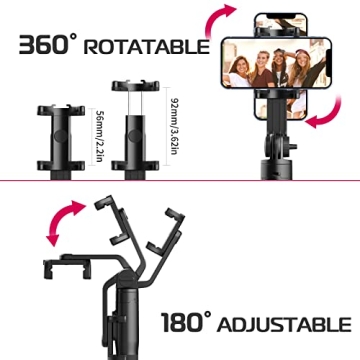 ULANZI SK-03 Selfie Stick Tripod for Smartphones and Cameras