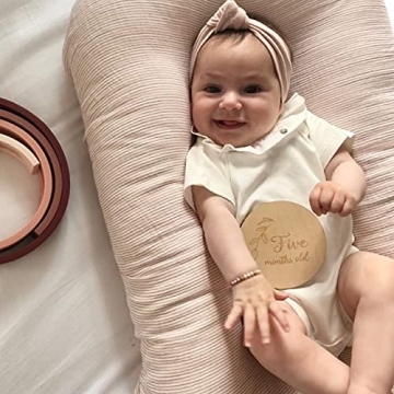 Ely's & Co. Muslin Swaddle Blanket 2-Pack for Newborns