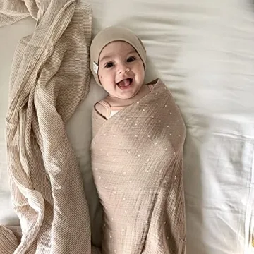 Ely's & Co. Muslin Swaddle Blanket 2-Pack for Newborns