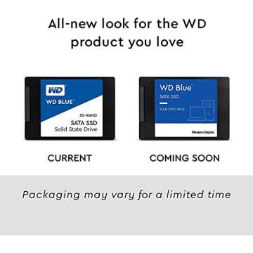 WD Blue 2TB 3D NAND SATA III Internal SSD - Speed and Reliability
