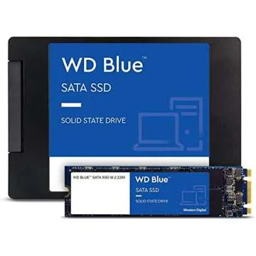WD Blue 2TB 3D NAND SATA III Internal SSD - Speed and Reliability
