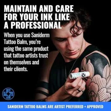 Saniderm Tattoo Aftercare Balm - Heal & Protect Tattoos Naturally
