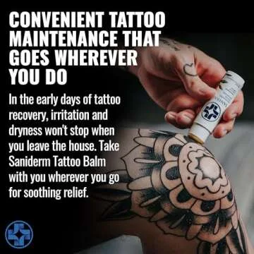 Saniderm Tattoo Aftercare Balm - Heal & Protect Tattoos Naturally