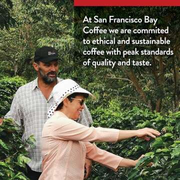 San Francisco Bay Organic Rainforest Coffee Pods - 120 Ct