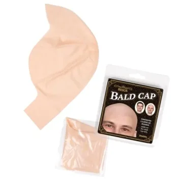 Kangaroo Bald Cap - Perfect Beige Latex for Costumes