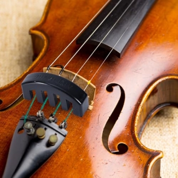 6pcs Rubber Violin Practice Mute Set, Violin Mute Cello Practice Mute Includes Claw Style & Round Tourte Style Mute Accessories for Violin Viola Cello Practice Silencer