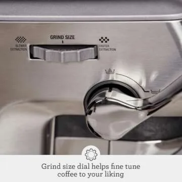 Breville Barista Express Impress Espresso Machine with Grinder