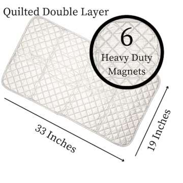 Evelots 33 Inch Magnetic Heat Resistant Ironing Blanket