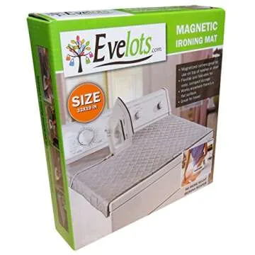 Evelots 33 Inch Magnetic Heat Resistant Ironing Blanket