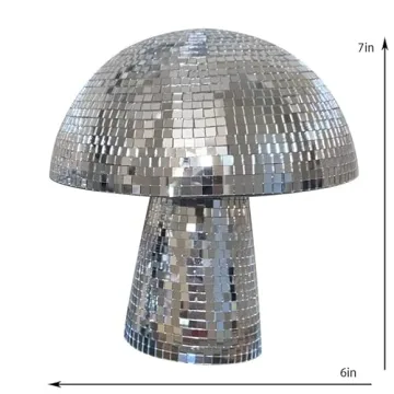 Mushroom Disco Ball for Unique Party Decor & Gifts
