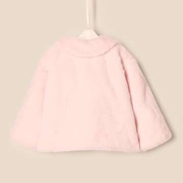 Trendy Baby Girls' Faux Fur Jacket by Sofia Grainge