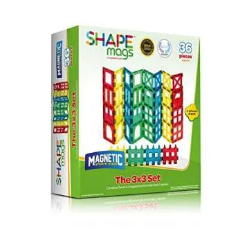 Shapemags 36 Piece Set for Creative Building Fun