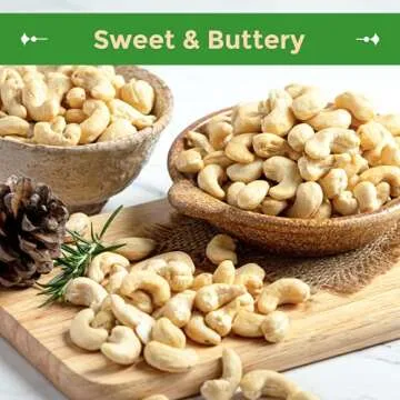 Whole Raw Cashews in 3 Pound Package - Sincerely Nuts
