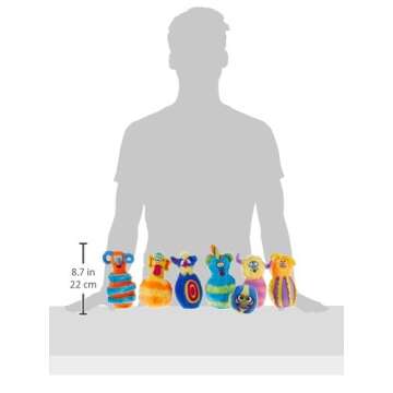 Melissa & Doug Monster Plush Bowling Game for Kids