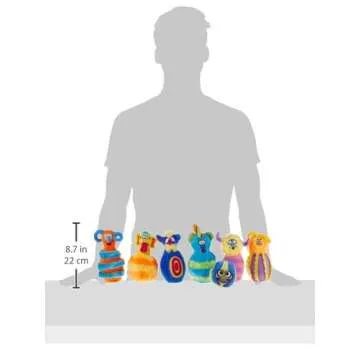 Melissa & Doug Monster Plush Bowling Game for Kids