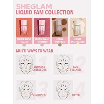 SHEGLAM Liquid Blush – Nourishing and Vibrant Color