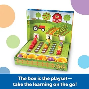 Learning Resources Veggie Farm Sorting Set for Ages 3+