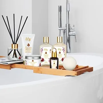 LILY ROY Spa Gift Set for Women 17 Pcs Body and Bath Spa Gift Baskets Set for Women Spa Kit Birthday Gifts Christmas Self Skin Care Perfumes Gifts Basket Set Spa Set Bath Set for Mothers Day