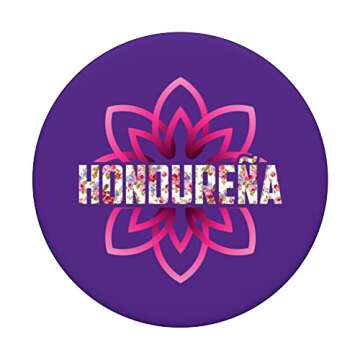 Honduran Cultural PopGrip for Ladies - Stylish & Functional
