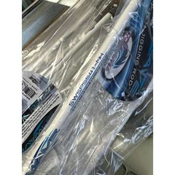 Tsunami Slim Wave White Jigging Spinning 7' MH Rod SWSPS-701-MH