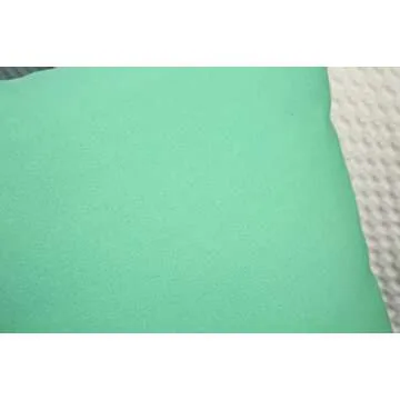 TangDepot Handmade Decorative Solid 100% Cotton Canvas Throw Pillow Covers/Cushion Covers, 45 Colors Available - (12" x 20" , Mint Green, 1 Count (Pack of 1))