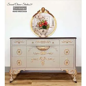 Prima Marketing Inc. Redesign with Prima Home Décor "Thorton Medallion", Multicolor, 5"x8"