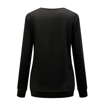 Stylish Womens Halloween Maternity Skeleton Sweatshirt