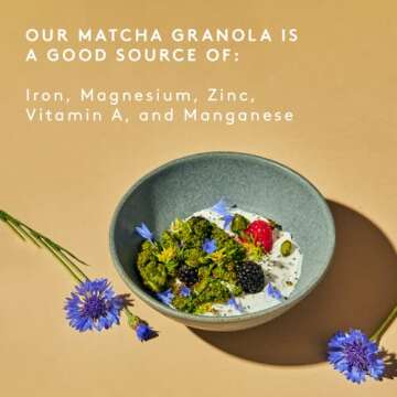 Matchaful Cacao Mint Granola - Vegan, Grain Free Snack