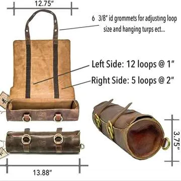 Leather Art Paint Brush Case – Stylish Organizer