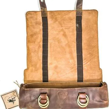 Leather Art Paint Brush Case – Stylish Organizer