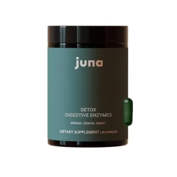 Juna Detox Digestive Enzymes & Probiotic - Relieve Bloat, Gas & Discomfort Naturally
