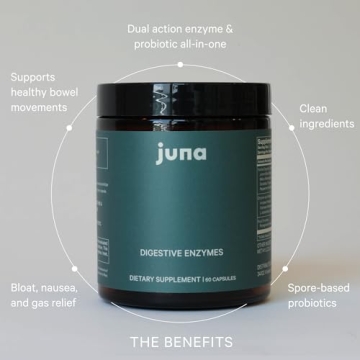 Juna Detox Digestive Enzymes - Bloat Relief & Gut Health