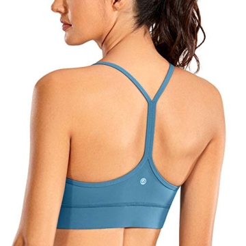 CRZ YOGA Y Back Racerback Sports Bra for Women