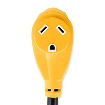 Camco RV Dogbone Adapter 15A - 30A Power Connection