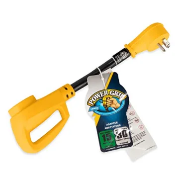 Camco RV Dogbone Adapter 15A - 30A Power Connection