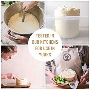 Country Trading Co. Cheese Molds Set of 3 for Making Blue and Hard Cheeses at Home - Quality Italian Baskets to Make Gorgonzola Colby Gouda Cheddar or DIY Organic Vegan Nut Cheese Maker