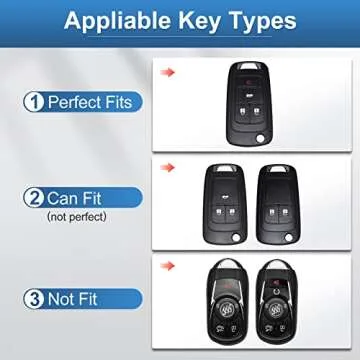 Premium RUABIBAN Key Fob Cover for Chevrolet: Stylish Protection Shell