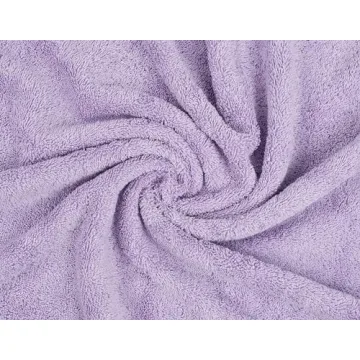Luxurious 6 Piece Turkish Cotton Towel Set in Lilac