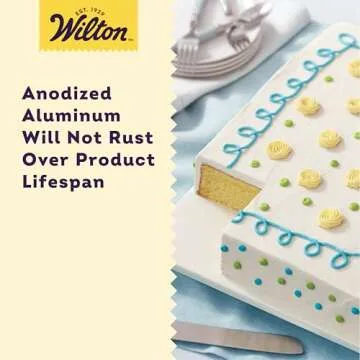 Wilton Performance Pans Medium Sheet Cake Pan, 11 x 15-Inch Cookie Sheet, Aluminum