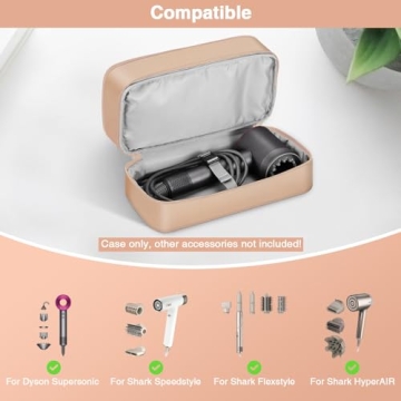 SITHON Travel Case for Shark FlexStyle and Dyson Tools