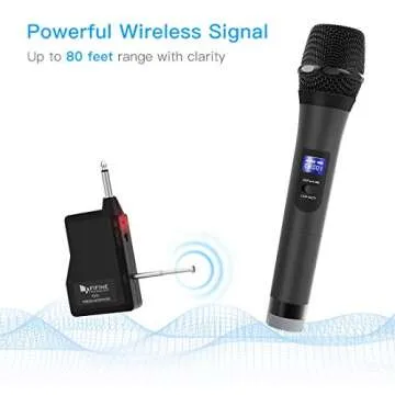 Fifine K025 Wireless Microphone for Karaoke and Events