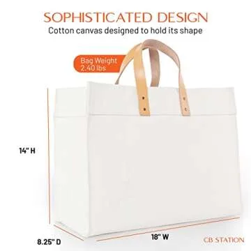 CB Station Advantage Utility Tote Bag - Eco-Friendly & Durable