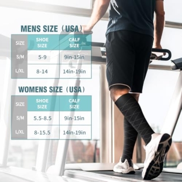 BLUEENJOY Compression Socks for Comfort & Support