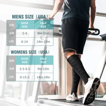 BLUEENJOY Compression Socks for Comfort & Support